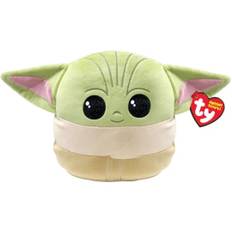 TY Squishy Beanies – Grogu, 20 Cm Star Wars Gosedjur Baby Yoda 392551 kramdjur kudde