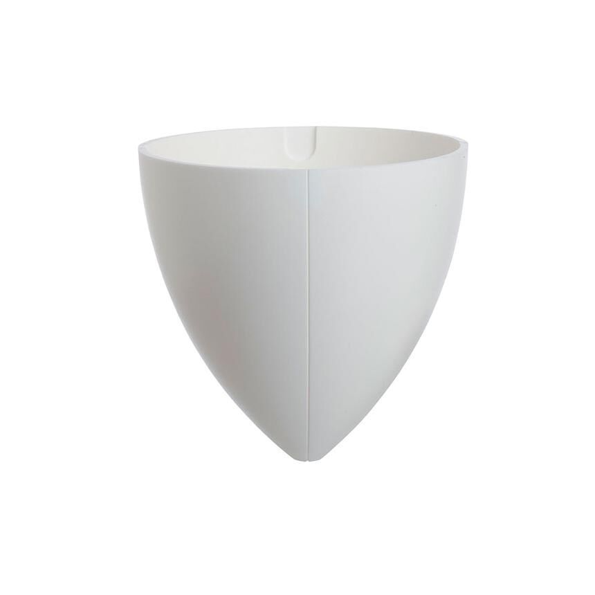 Pendelroset 2 delt med centerhul og mulighed for side hul - Sort