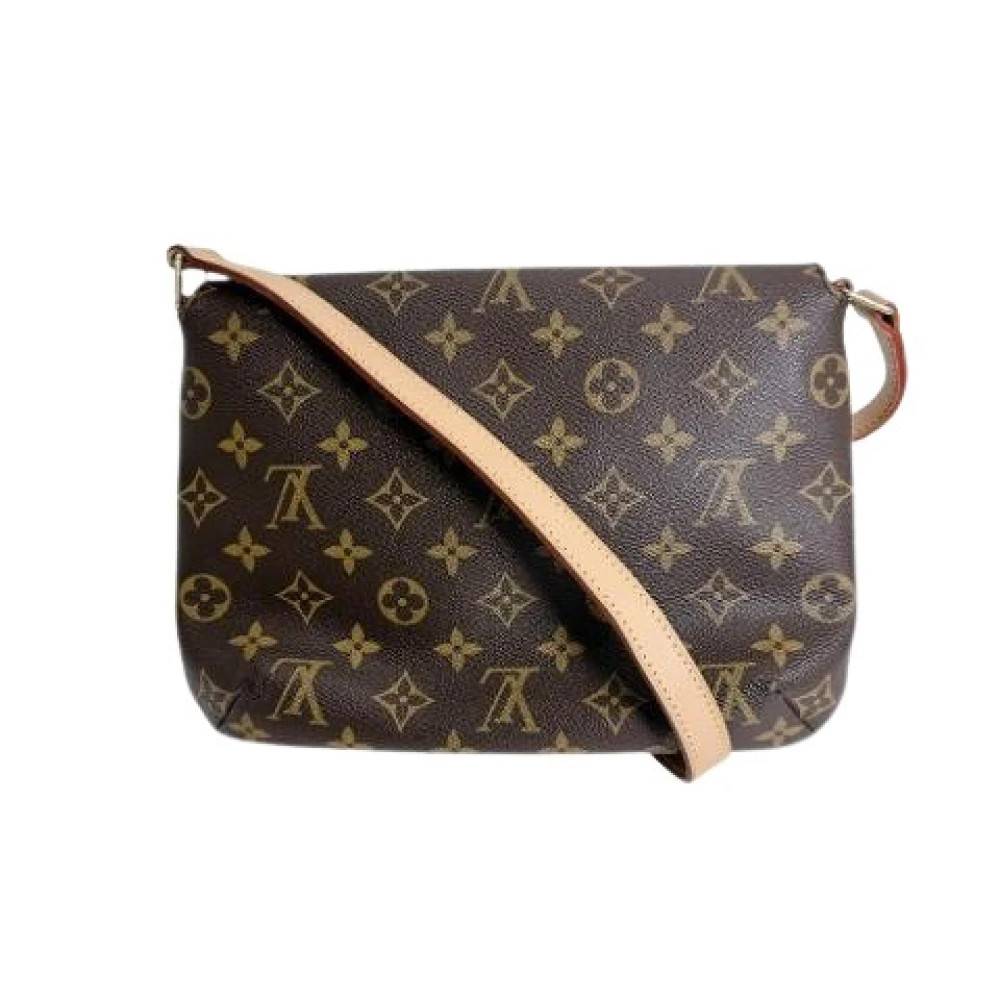 Louis Vuitton Vintage Pre-owned Vintage Skuldertaske - Vintage - Dame - Brun - ONE SIZE - Uld