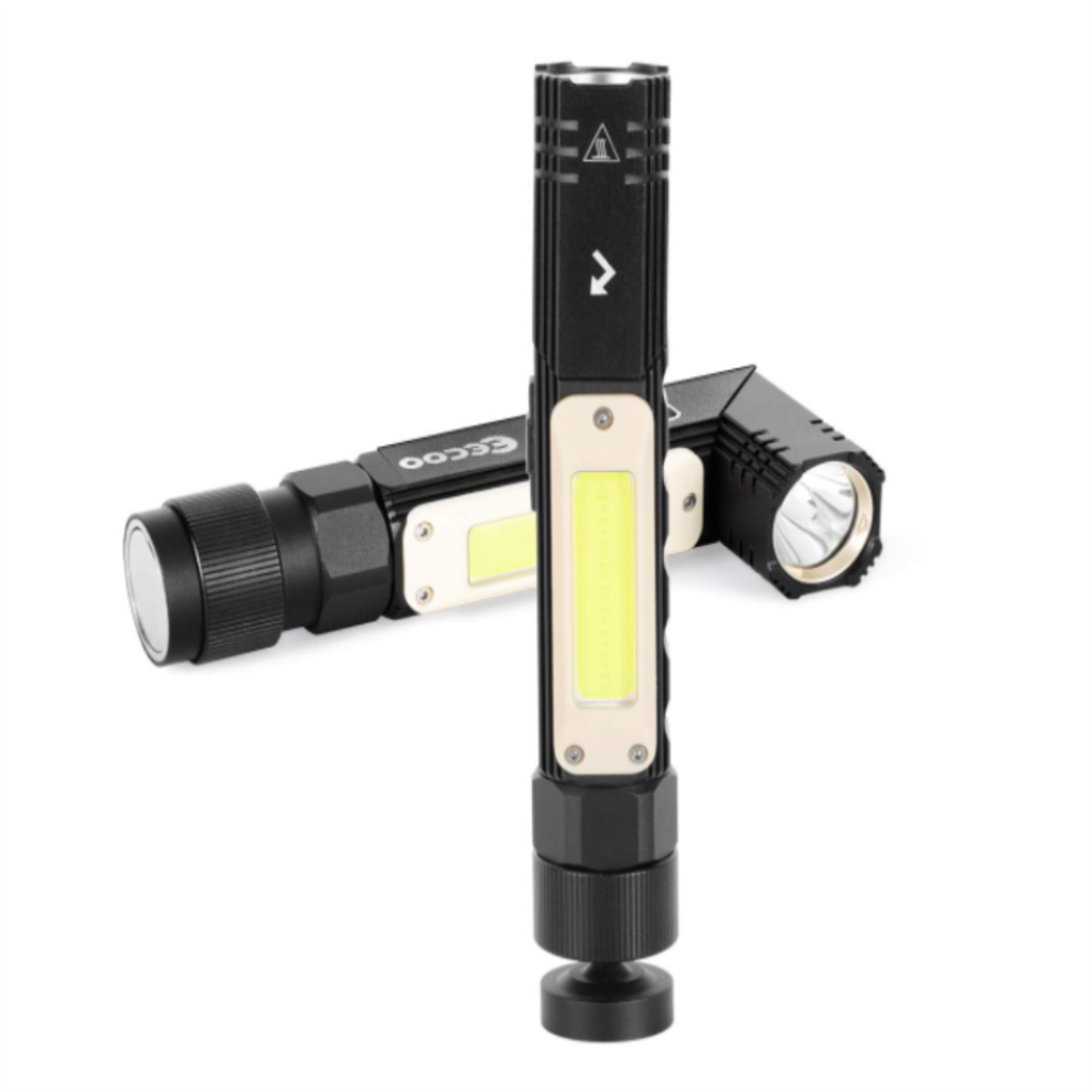 Genopladelig COB-arbejdslampe med 360 roterende magnetisk base