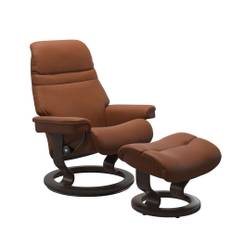 Stressless® Sunrise (S) Classic lænestol - New cognac