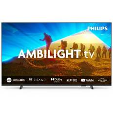 43" Philips PUS8009 Smart-TV, UHD/4K, HDR10+, Titan OS, 3-sidig Ambilight