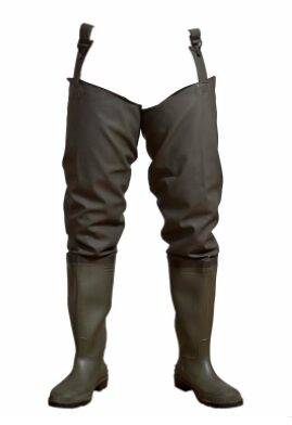 ELKA PVC Waders 171900 Skridtstøvle (Størrelse: 42).