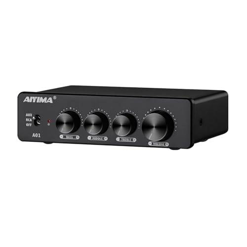 AIYIMA A01 Tpa3116 100W X2 Hi-fi Stereo Stationära förstärkare