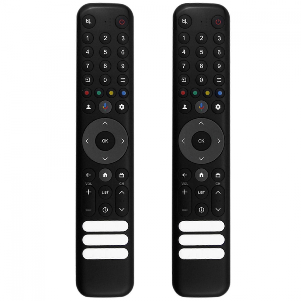 2X Erstatningsfjernbetjening til RC833 GUB1 til TCL QLED Smart TV 50 55 65 75C645 P745 C745 C845