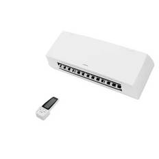 FLÄKTKONVEKTOR CARISMA FLY-T CVPECMMB3  230V, 4,2kW/+50°C framtemp Bredd 1185 mm med EC-fläkt utan styrning