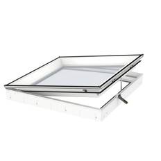 Velux oplukkelig karm solcelle CVU 100100 0320 100x100cm 2-lagsrude husk fladtagsvindue