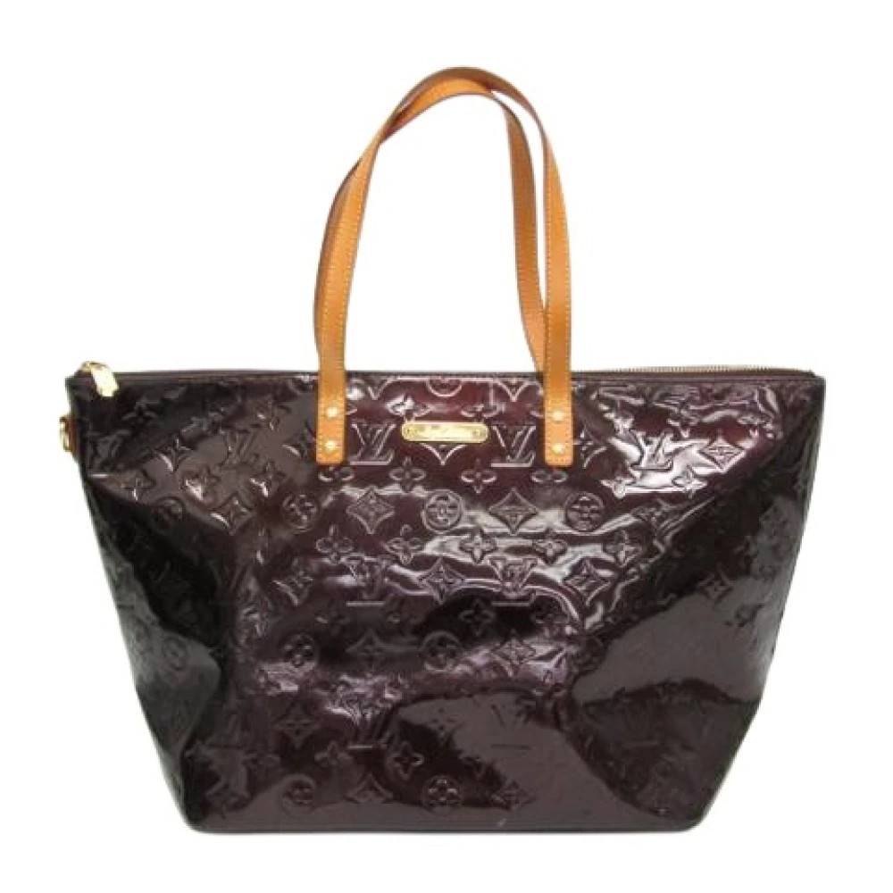 Louis Vuitton Vintage Pre-owned Canvas Tote Bag - Vintage - Dame - Lilla - ONE SIZE - Uld