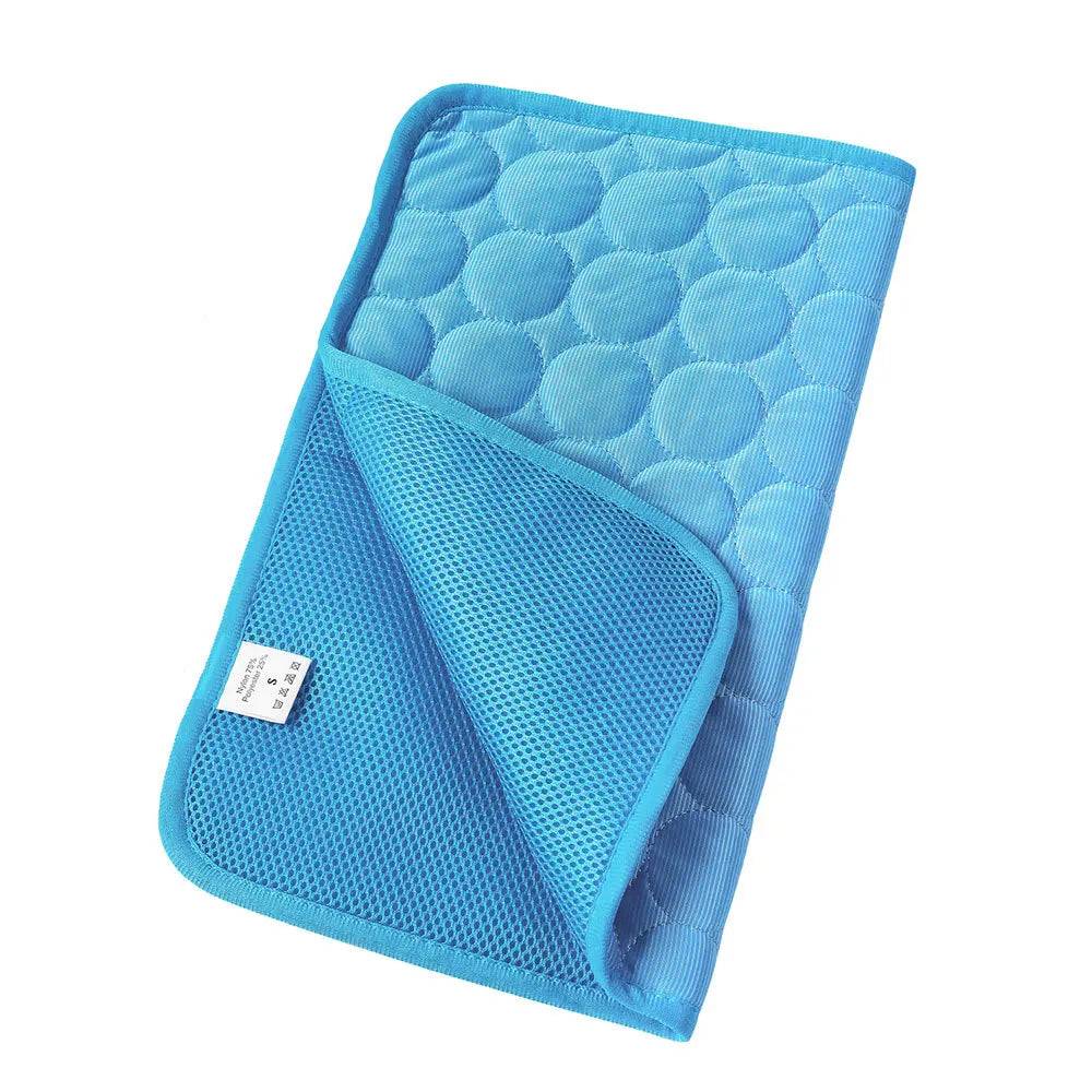 Pet Cooling Mat - Blue / L 70X55cm (L 70X55cm)