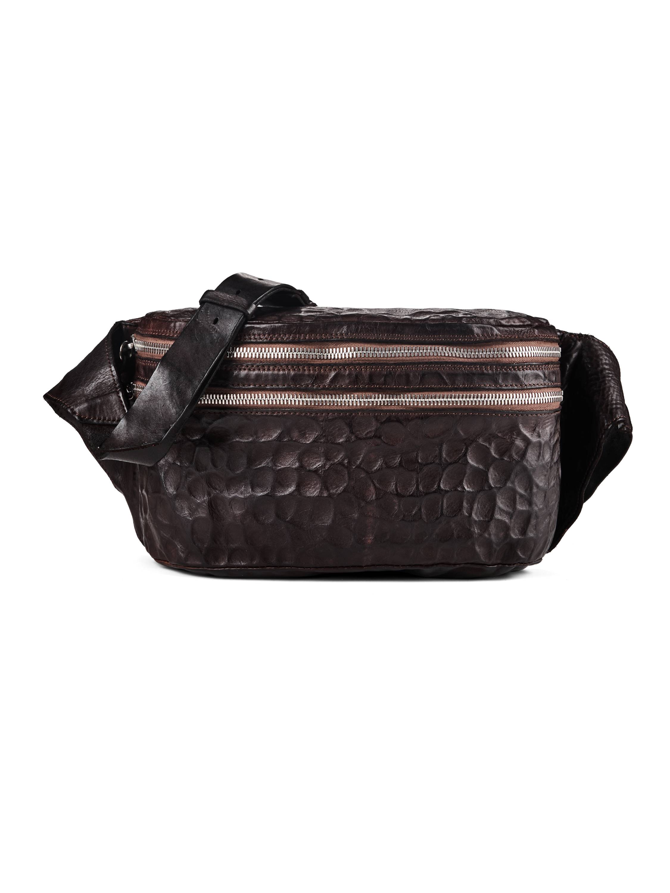 Campomaggi Tasso Crossbody taske Læder 32 cm  Brun
