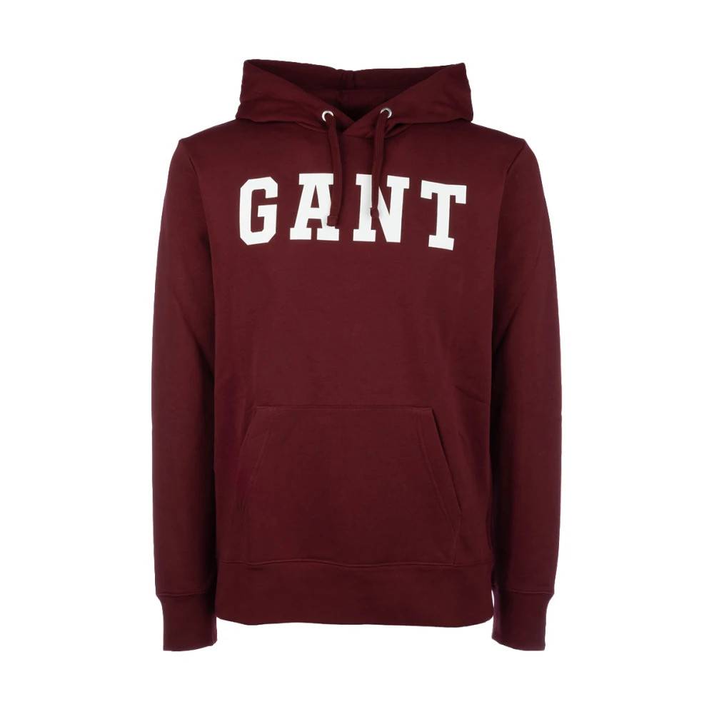 Gant - Hoodie Sweatshirts & Hoodies - Herr - S -