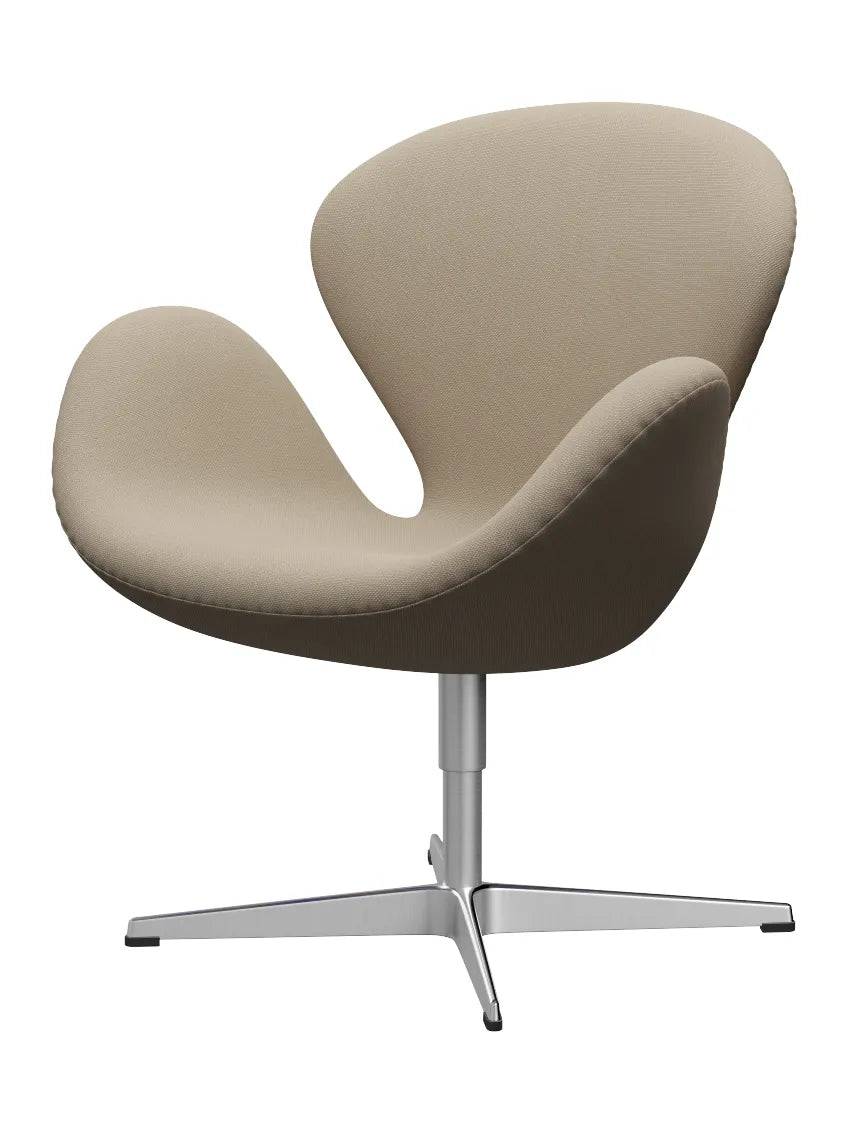 3320 Svanen i stof (prisgruppe 2) af Arne Jacobsen Steelcut / 240 Beige - Jacobsen Plus