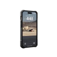 UAG Monarch Series Rugged Case for Apple iPhone 15 Pro [6.1-inch] - Monarch Carbon Fiber - Baksidesskydd för mobiltelefon - gummi, metallegering, skjuvningsplatta av polykarbonat - kolfiber - för Apple iPhone 15 Pro