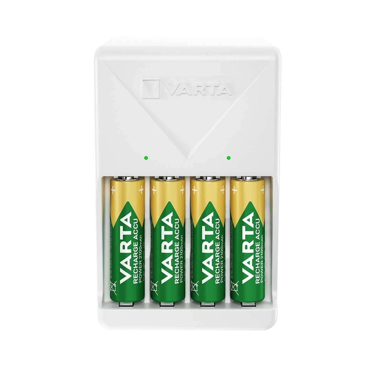 Laddare 4x AA 2100 mAh