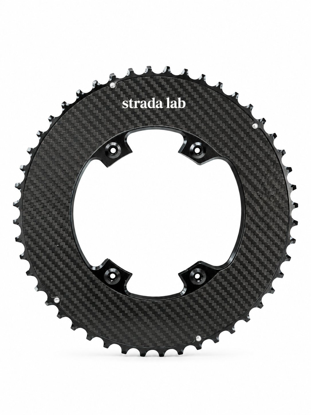 Strada Lab - 2x EVO Klingesæt - 40/54t - Carbon