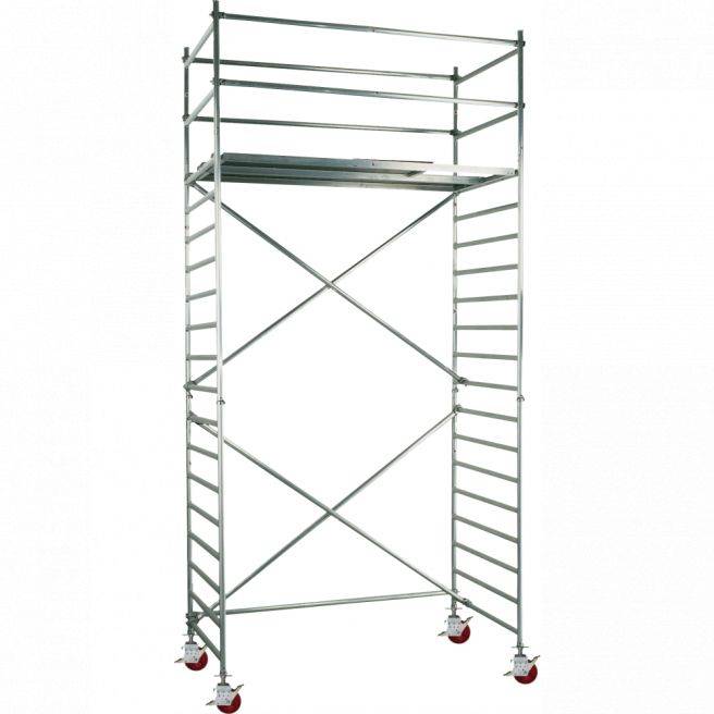 JUMBO Rullestillads 135x305cm 4,5m. Messemodel