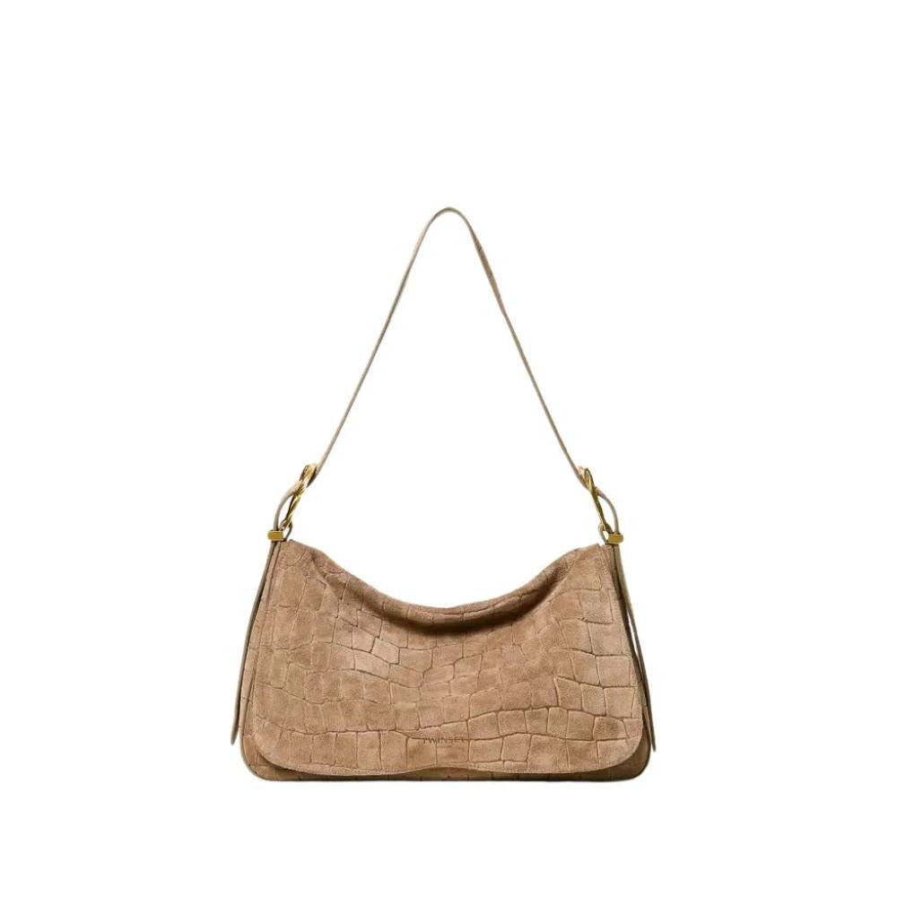 Twinset Shoulder Bags - Tasker - Dame - Brun - ONE SIZE - Uld