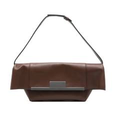Max Mara, Taske, Dame, Brun, ONE SIZE, Læder, Klassisk Bum Bag