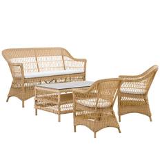 Charlot/Hazel soffgrupp natur - Beige