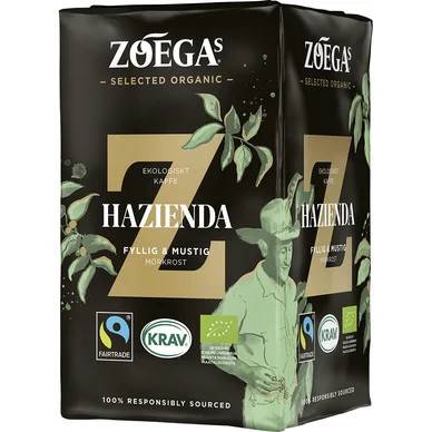 Zoegas Zoégas Hazienda Rättvisemärkt / KRAV 450 g, 12 stk. YXKAFFE-7028