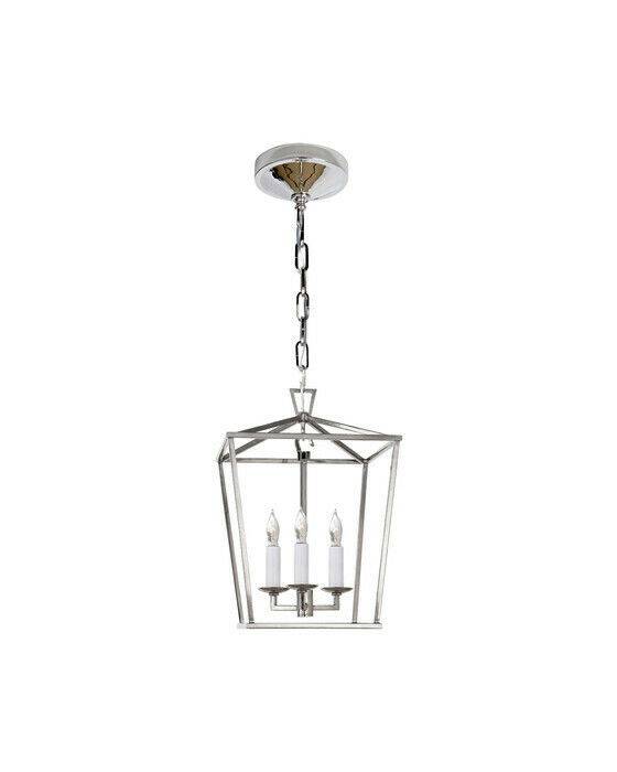 Visual Comfort Darlana taklampa nickel - Silver (H: 35.6 x B: 24.8 cm)