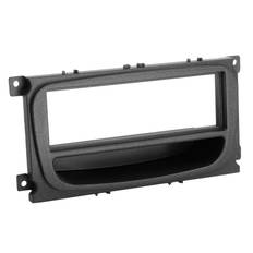 Monteringsramme 1-DIN med opbevaringsrum Ford, sort