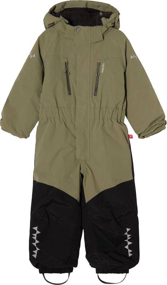 Isbjörn of Sweden Kids' Penguin Snowsuit Moss, 80