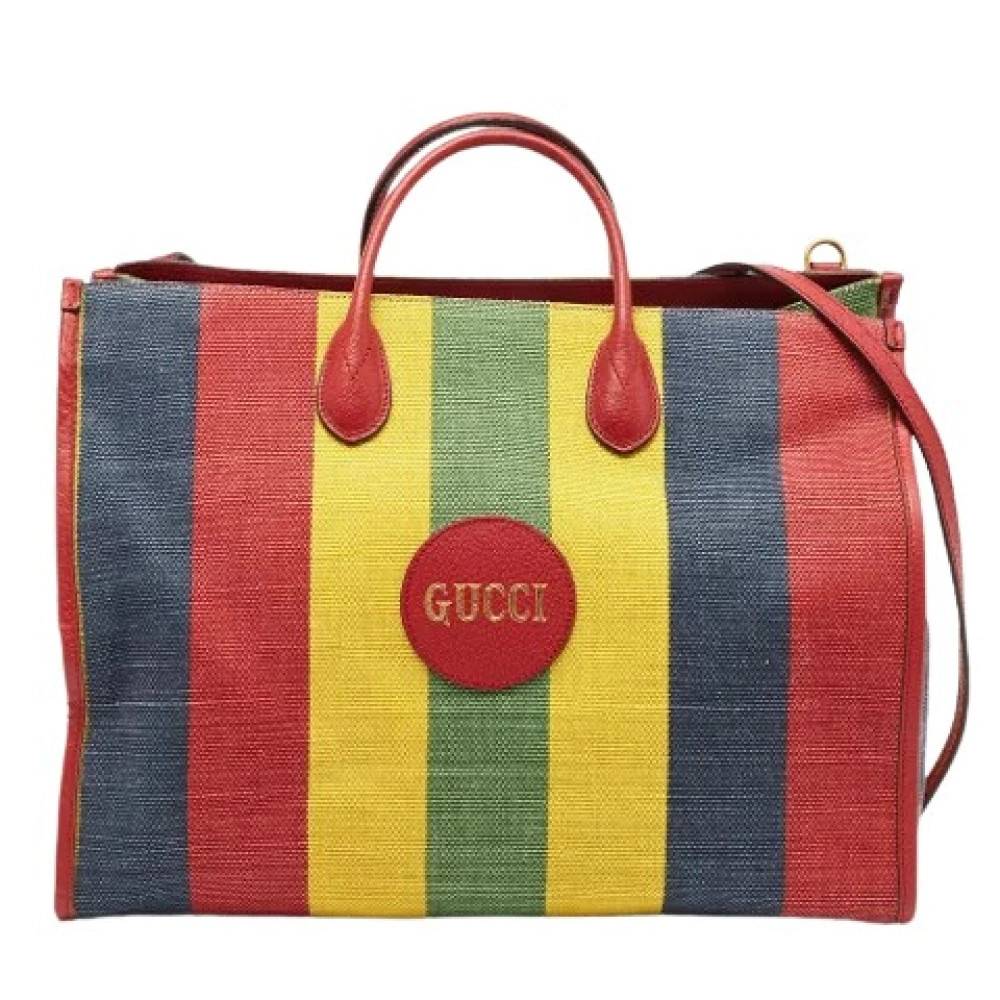 Gucci Vintage Pre-owned Tote Bag - Vintage - Dame - Flerfarvet - ONE SIZE -