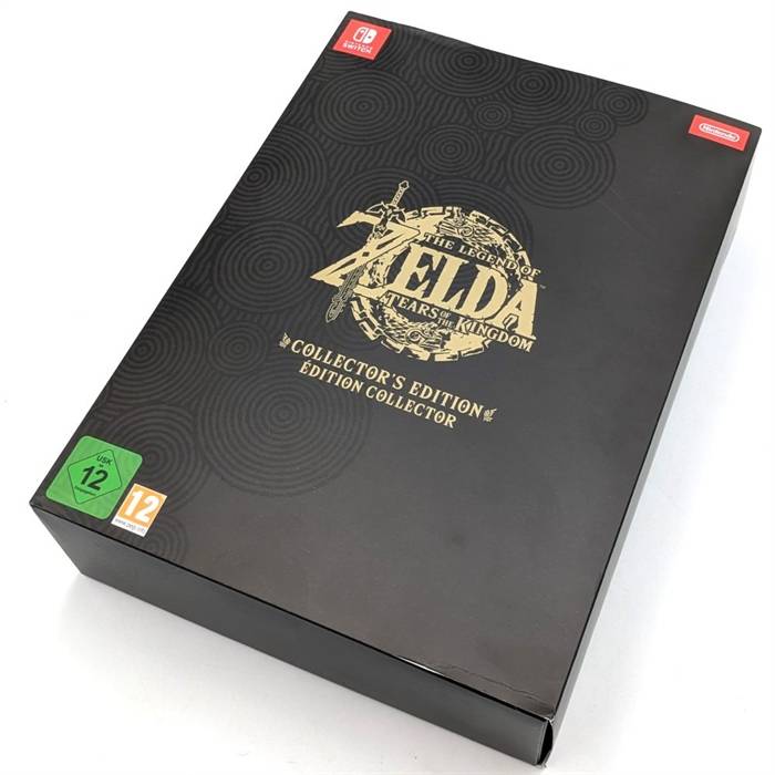The legend of Zelda Tears of the Kingdom Collectors Edition - Komplet i æske - Nintendo Switch spil (A Grade) (Genbrug)