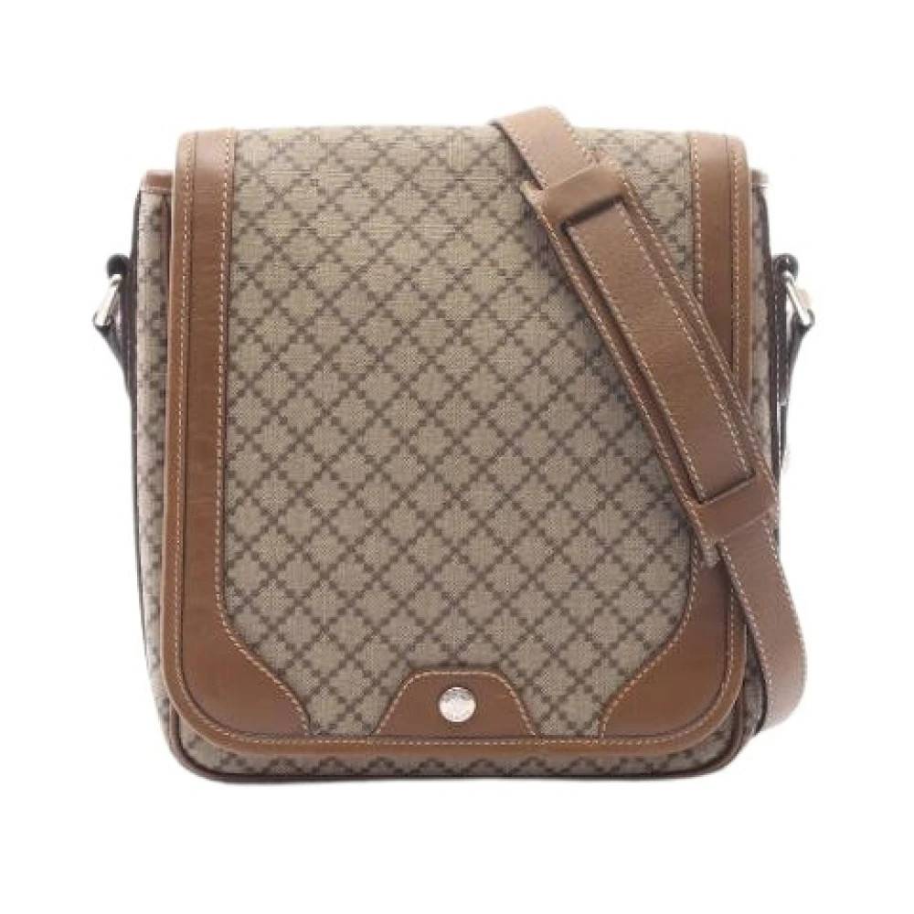 Gucci Vintage - Pre-owned Vintage Canvas Shoulder Bag Vintage - unisex - ONE Size - Läder