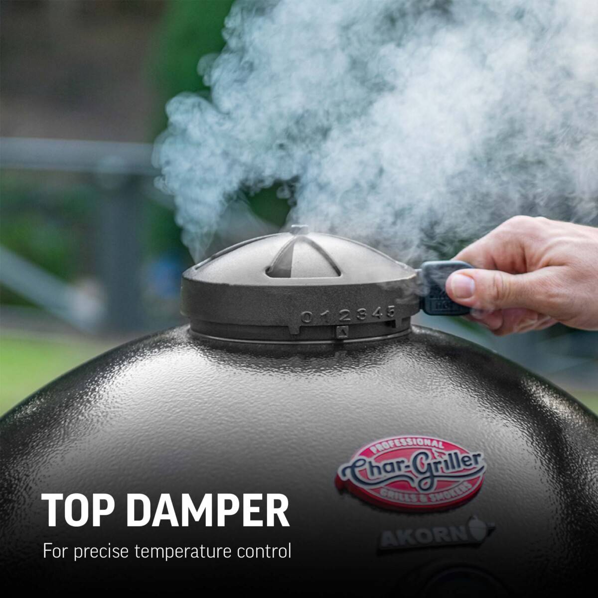 Akorn Jr Kamado Grill & Smoker