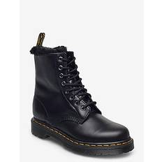 Dr. Martens 1460 Serena Dark Grey Atlas - Födelsedag - DARK GREY / black