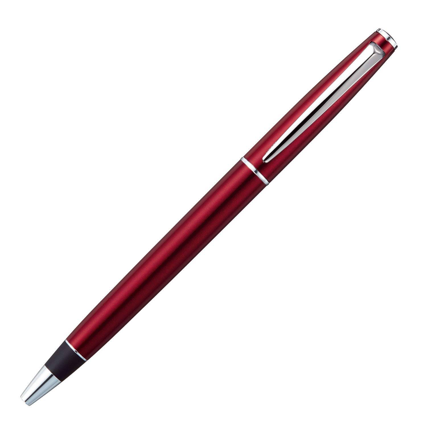 Mitsubishi Pencil Jetstream Prime Ballpoint Rotating Dark Easy to Oil-Based Pen, Retractable, 0.38mm, Bordeaux, Write, SXK300038D.65