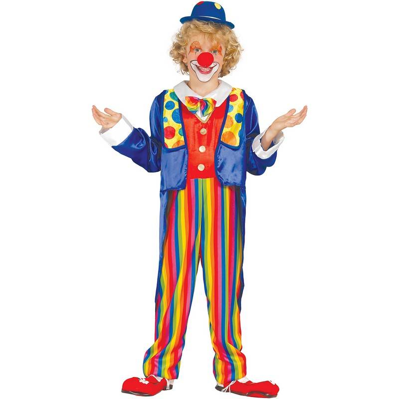 Cirkusklovn Børnekostume