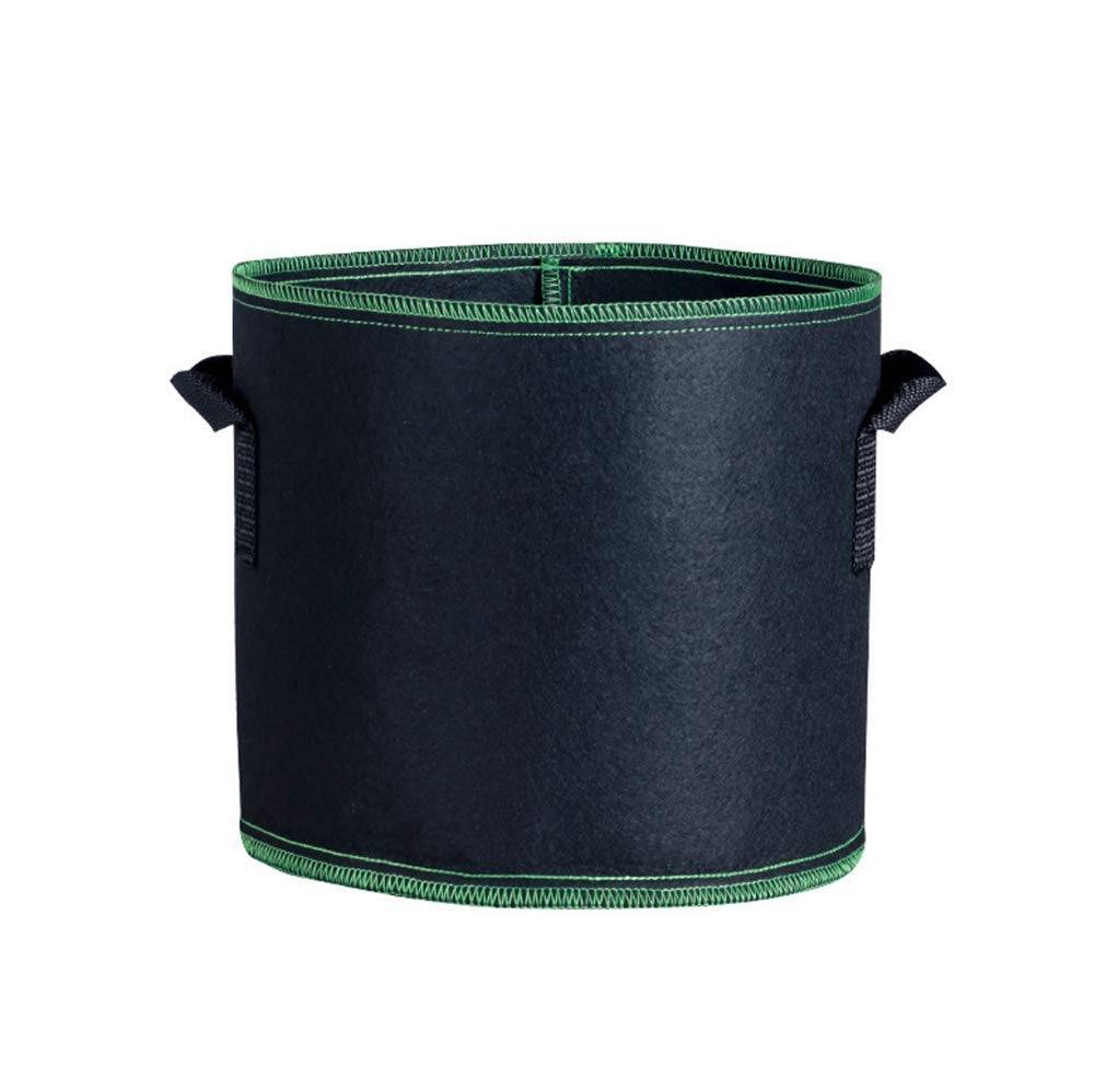 STK Nonwoven Fabric Planter Pots with Handles, Planter Bags for Cultivation and Garden Use (40*35cm (12 Gallon), Set of 10)