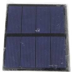 Liten solcell 2v 410ma polycrystalline power 0.82w diy solpanel kit storlek 82 mm× 70mm