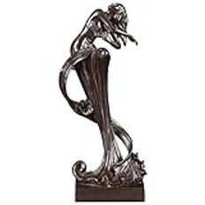 balett staty ornament harts ballerina skulptur statyett dekor, en fantastisk födelsedagsidé,a