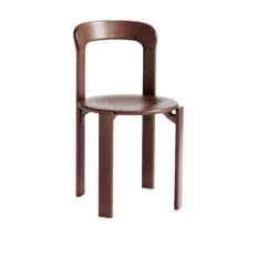 HAY - Rey Chair REY22, Umber water-based lacquered beech - Spisebordsstole - Bruno Rey - Brun - Træ