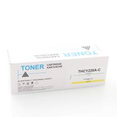 'kompatibel toner (med chip) til hp 220a w2202a gul color laserjet pro 4202dn 4202dw mfp 4302dw 4302f'