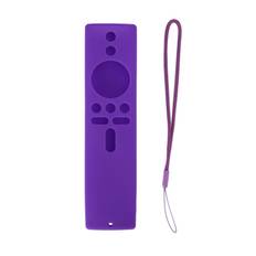 Anti Slip Remote Control Protective Cover Silicone Case for Xiaomi Mi Box S for Xiaomi Mi TV Stick violett