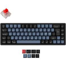 Keychron K6 Pro Qmk/via K Pro Red Kabelansluten, Trådlös Nordisk Tangentbord