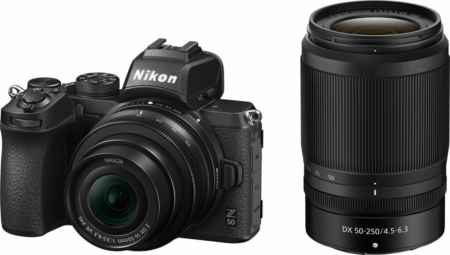 Nikon Z 50 | Nikon Z DX 16-50mm VR | Svart