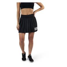 Club Pleated Skirt White/Black, Female, Kläder, kjolar och klänningar, Tennis, Svart, S (S)