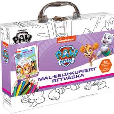 Paw Patrol - Skye - Mal-selv-kuffert - Forlaget Alvilda - Bog