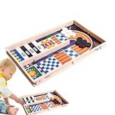 Sling Puck Game, Interactive Table Hockey Game, Desktop Battle Game, Table Board Gam, Super Fast Sling Puck Game, Easy To Use, Portable for Birthday Christmas Easter Parties