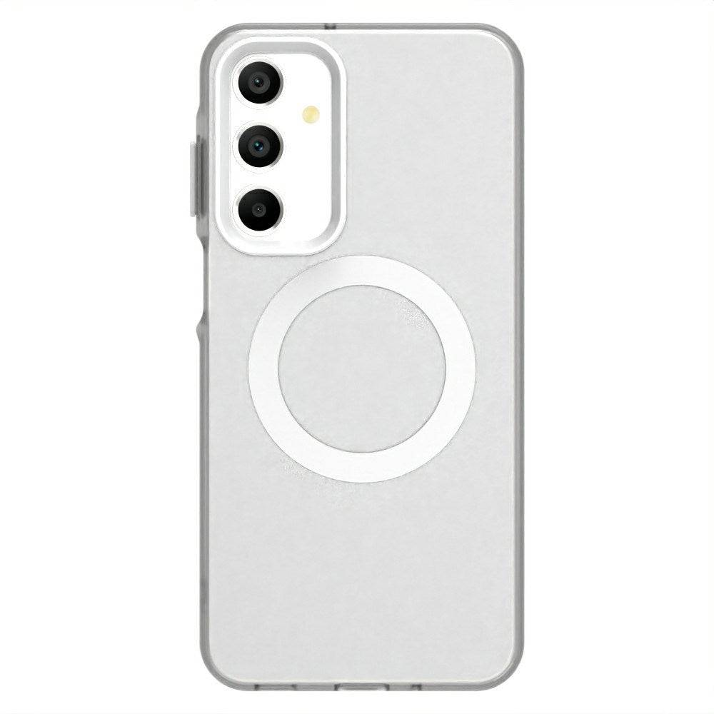 EIDERWOOD Samsung Galaxy A16 (4G/5G) Hybrid Plast Cover - MagSafe Kompatibel - Gennemsigtig / Hvid