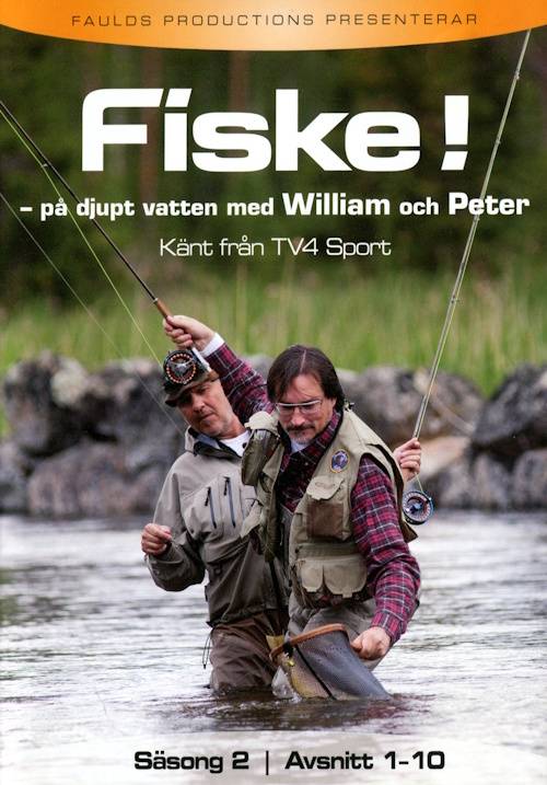 DVD - Fiske! - På djupt vatten med William och Peter (Säsong 2) (Beg)