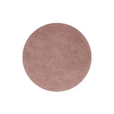 Tapis Petit Vintage Børnetæppe Robin Pink Ø 110 cm