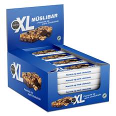 Nordthy XL Muslibar Peanut & mørk chokolade 24 stk.