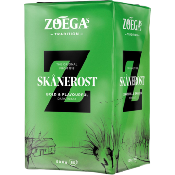 Kaffe Zoégas Skånerost Vac500g